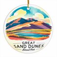 Great Sand Dunes Vacation Keepsake Ornament, Colorado Travel Christmas ...