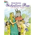 thumbnail image 1 of Pre-Owned Great Scenes from Shakespeare's Plays Coloring Book (Paperback) 0486409600 9780486409603, 1 of 1