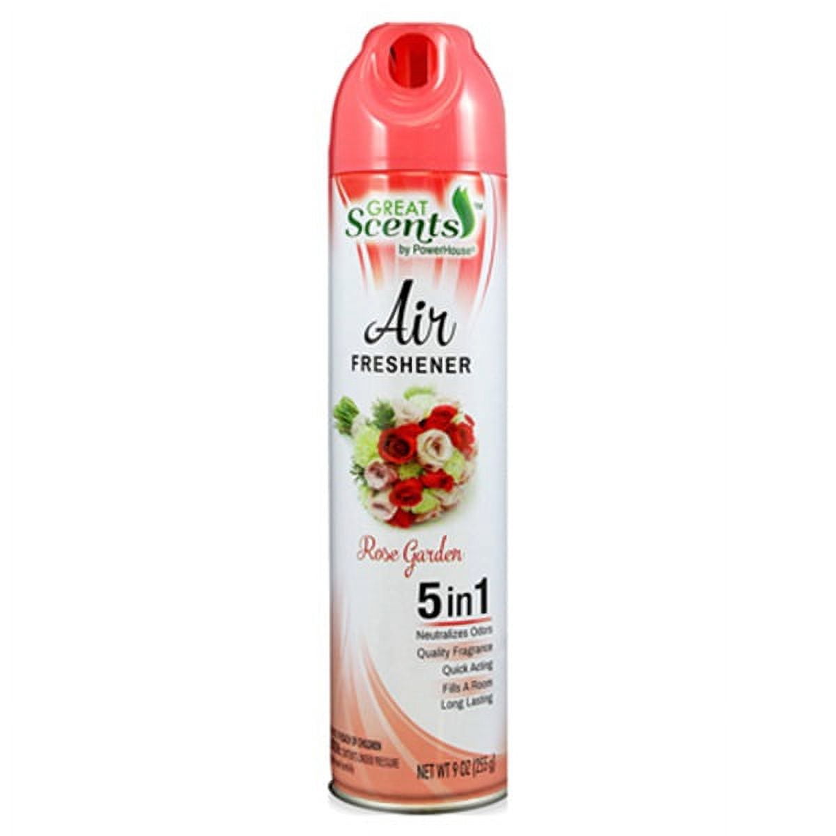 Great Scents Air Freshener Rose Garden 9z Wholesale, (12 Pack