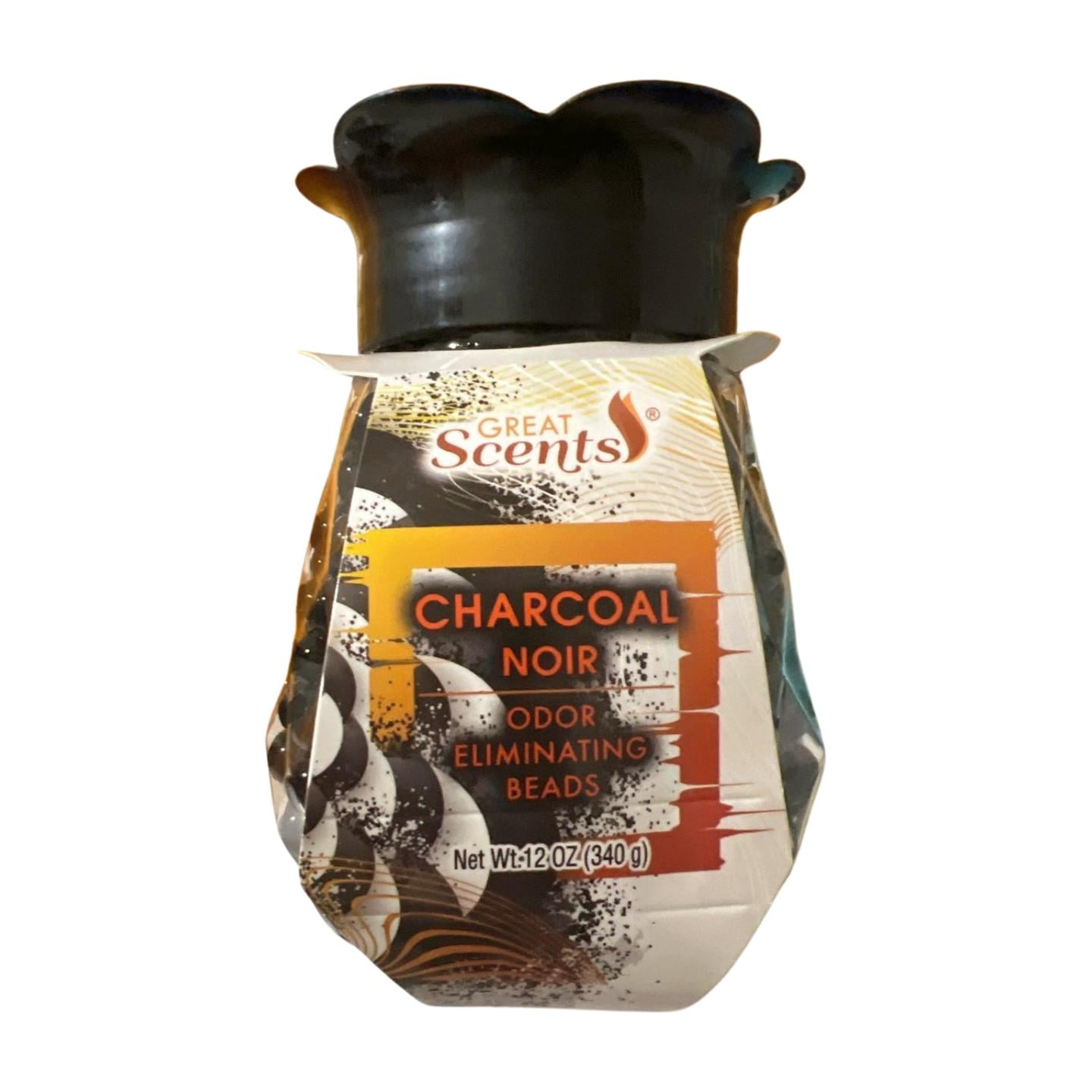 Great Scents. Charcoal Noir Odor Eliminating Beads Net Wt 12 OZ (340g) Pk of 3