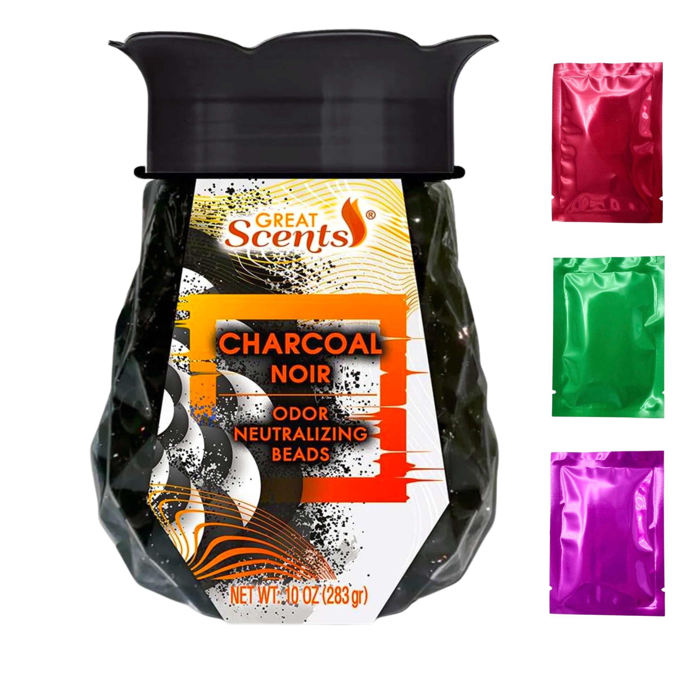 Great Scents Charcoal Noir Odor Neutralizing Beads, 10 oz Moisture
