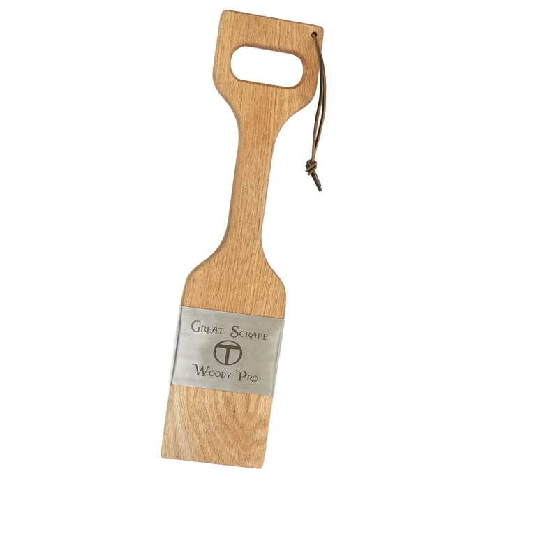 Safe & Natural Wooden Grill Grate Scraper-By Grill Parts For Less