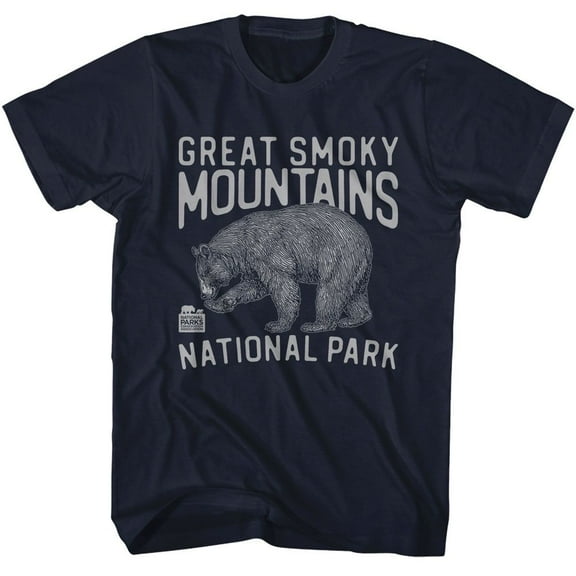 National Parks Smnp 1940 Navy Adult T-Shirt 4Xlt
