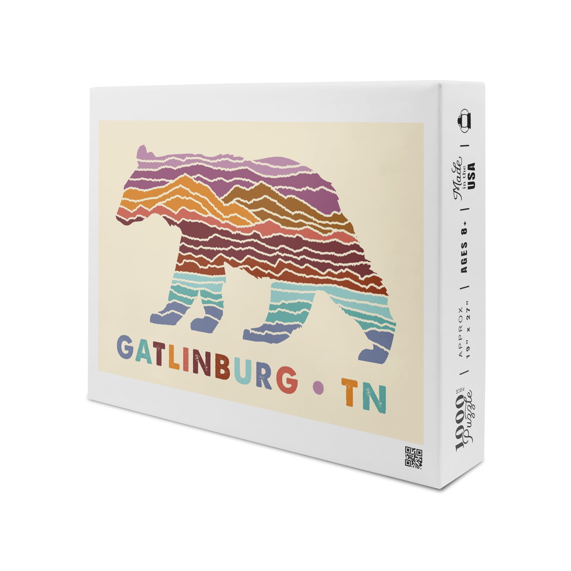 Great Smoky Mountains, Gatlinburg, TN (1000 Piece Puzzle, Size 19x27