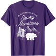 thumbnail image 1 of Great Smoky Mountains Gift National Park Unisex T-Shirt for Men Women Kids Toddler,Purple Color,Size YL, 1 of 5