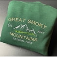 thumbnail image 1 of Great Smoky Mountains National Park Embroidered Crewneck, 1 of 2