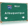 thumbnail image 1 of Great Smoky Mountains National Park Metal Tin Sign Cherokee Interstate 441 Street Sign Airport Expressway Direction Signage Poster Bar Restaurant Club Wall Decor 8x12 Inch, 1 of 5
