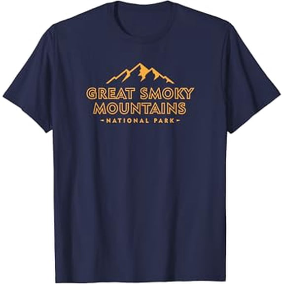 Great Smoky Mountains National Park Shirt Vintage Kids Mens T-Shirt