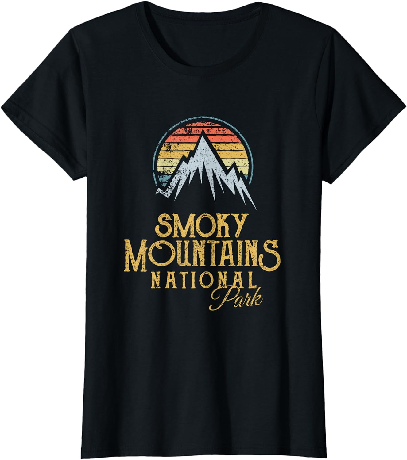 Great Smoky Mountains National Park Summit T Shirt - Walmart.com