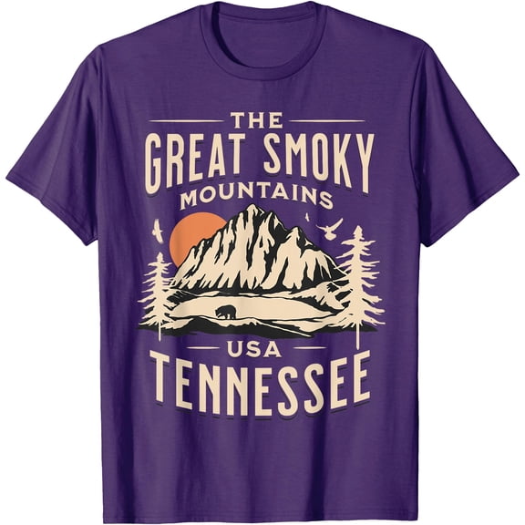Great Smoky Mountains National Park Tennessee Hike Outdoors Unisex T-Shirt for Men Women Kids Toddler