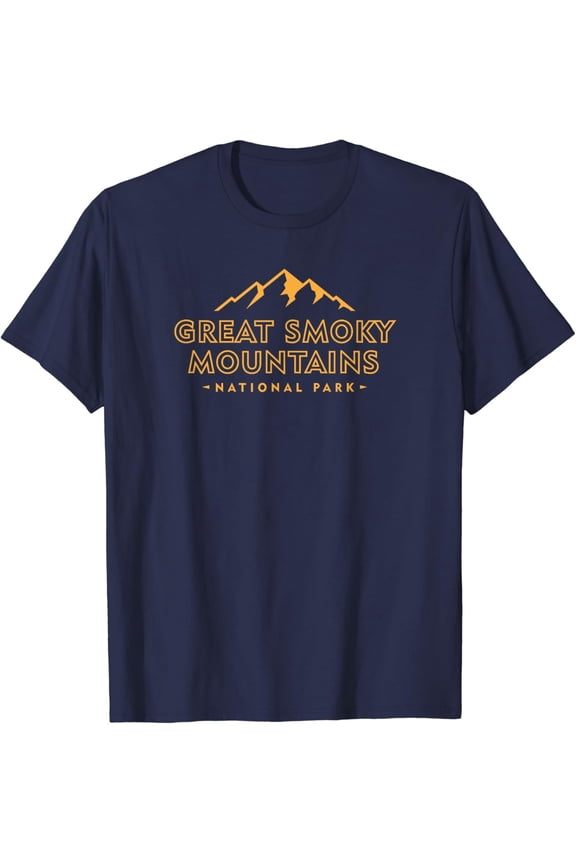 Great Smoky Mountains Shirt Vintage Mens T-Shirt