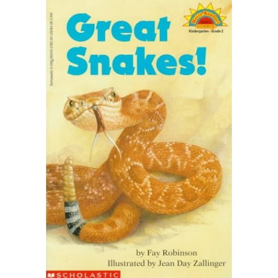 Pre-Owned Great Snakes! (level 2) (Hello Reader) (Paperback) 0590262432 9780590262439