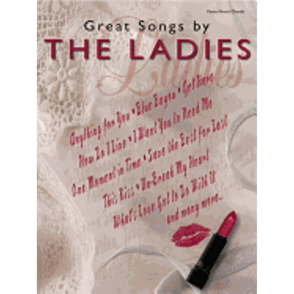 Pre-Owned Great Songs by the Ladies: Piano/Vocal/Chords (Paperback) 0757903681 9780757903687