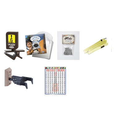 Great Soprano or Concert Ukulele players Bundle w/ Strings, Tuner & much more!