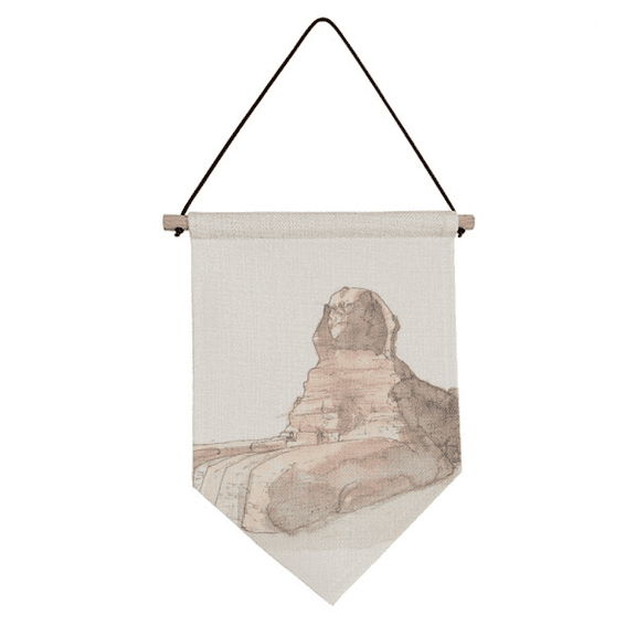 Great Sphinx of Giza in Egypt Canvas Flag Hanging Wall Art Decor Banner
