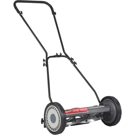 Great States 18- Inch Deluxe Light Push Reel Mower