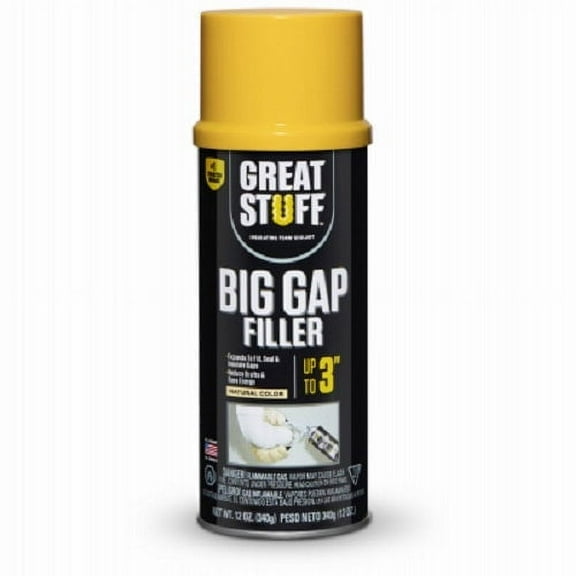 Great Stuff 157906 12 oz Big Gap Triple Expanding Foam Sealant - Quantity of 12 cans