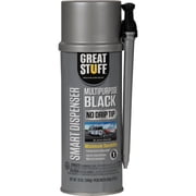 Great Stuff 99054816 Multipurpose Insulating Foam Sealant, 12 oz, Black