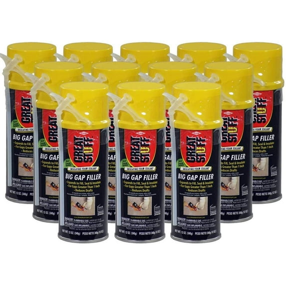 Great Stuff Big Gap Filler - 12 oz Cans - Full Case 12 cans