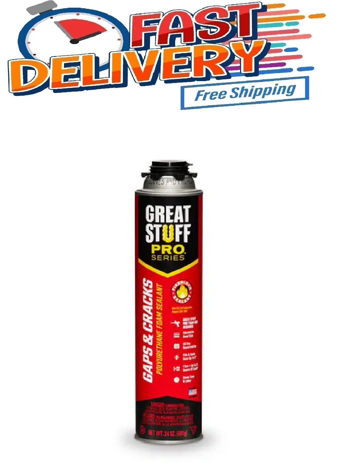 Great Stuff Pro 24 Oz. Gaps And Cracks Insulating Spray Foam Sealant