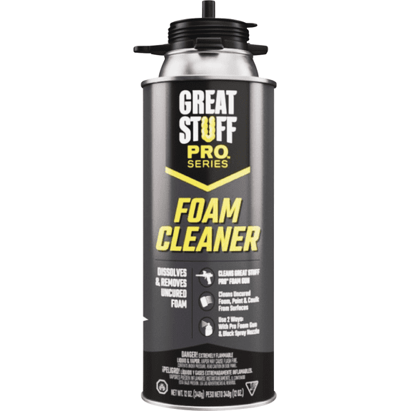 Great Stuff Pro Tool Cleaner - Pack of 2  Household & Commercial Use, Effective Formula
