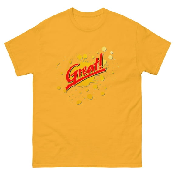 Great Summer T-Shirt Unisex classic tee Sticker (Gold, S)