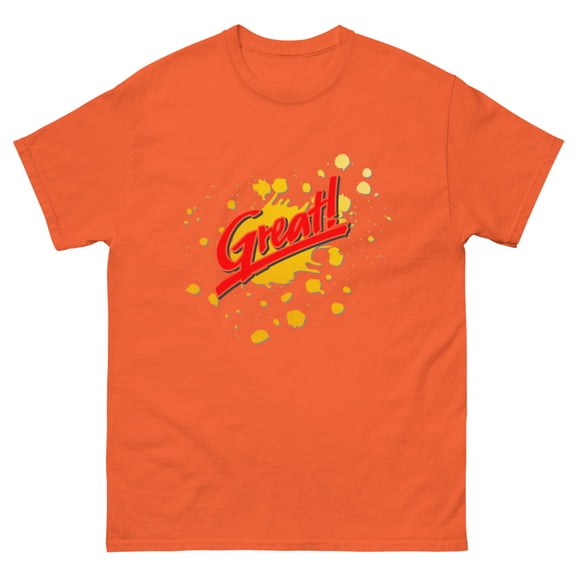 Great Summer T-Shirt Unisex classic tee Sticker (Orange, S)