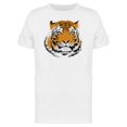thumbnail image 1 of Great Tiger Face T-Shirt Men -Image by Shutterstock, Male 3X-Large, 1 of 2