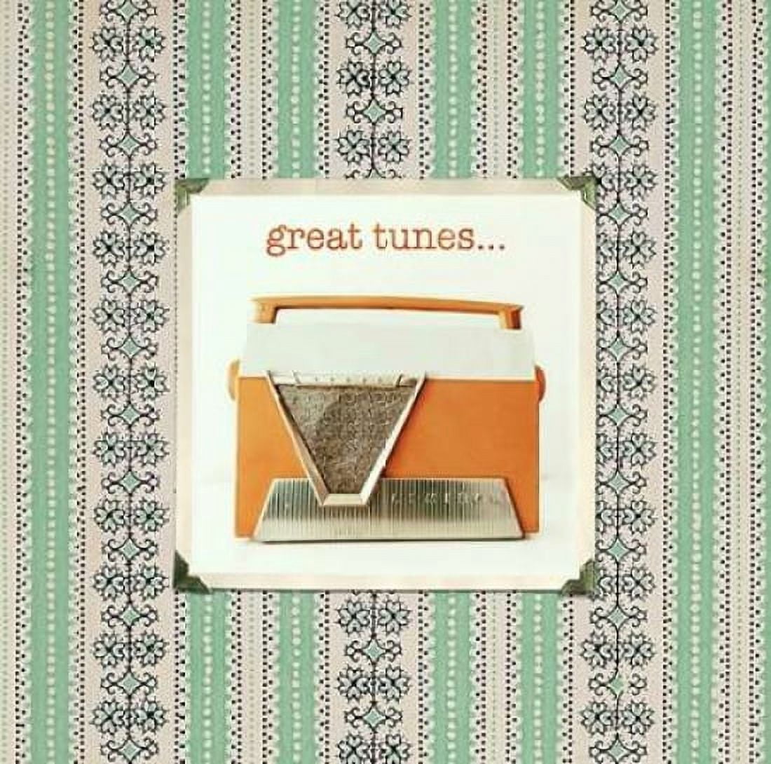 Great Tunes Vintage Radio Canvas Art - Vicki Dvorak (24 x 24)