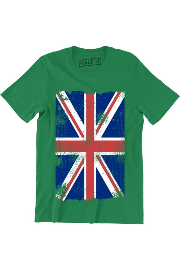 Great United Kingdom Distressed British Country Flag Men's T-Shirt