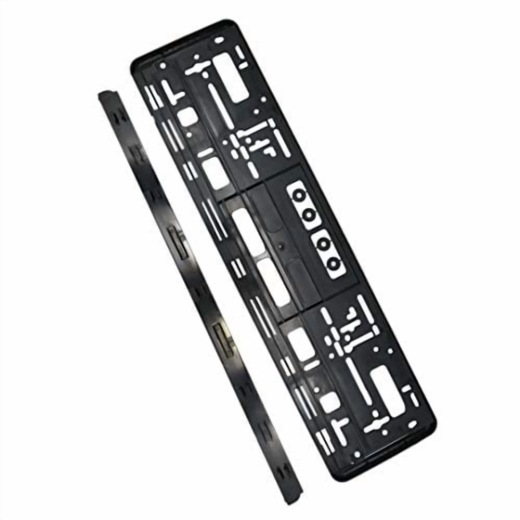 Great Universal Euro License Plate Tag Holder Mount Adapter Bumper ...