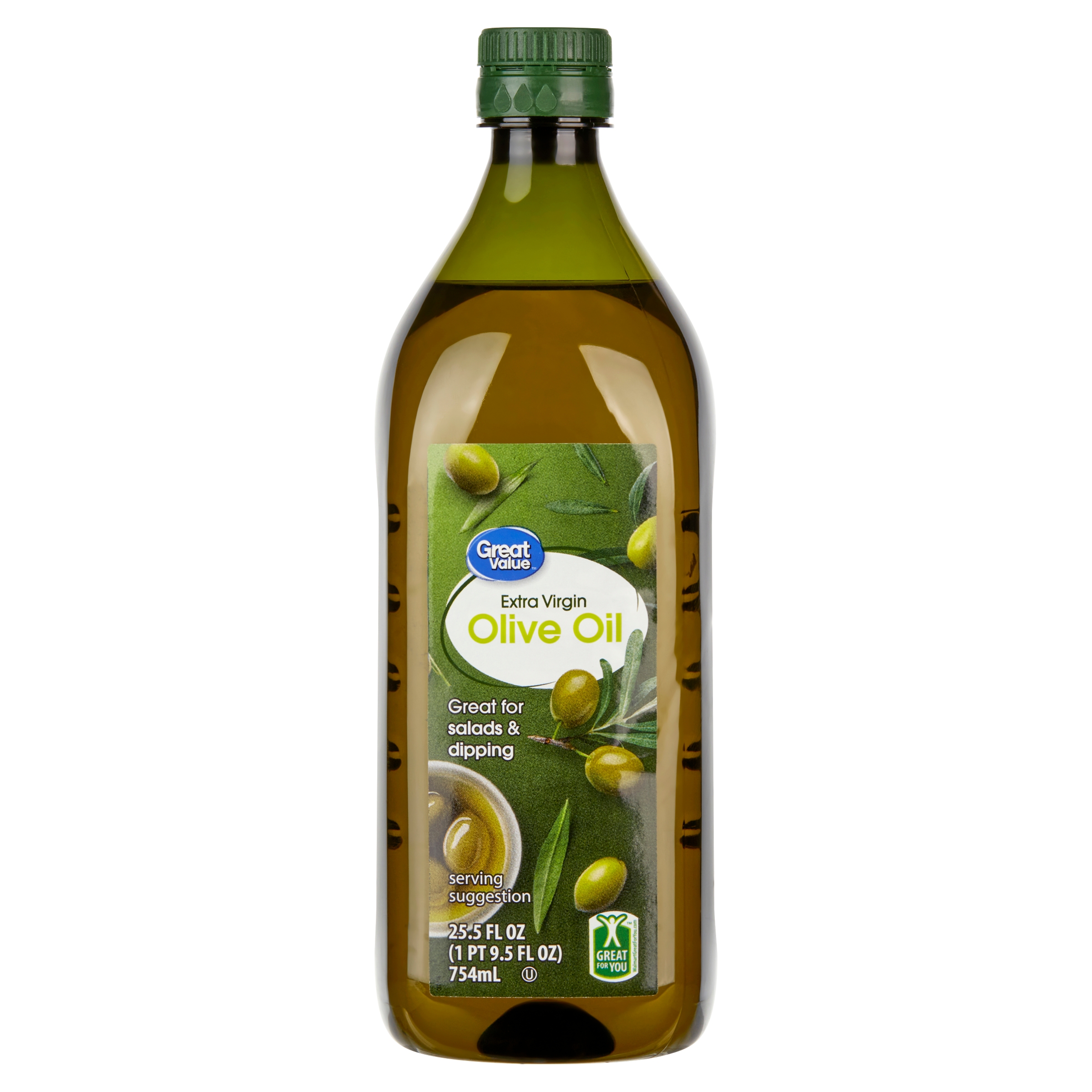Great Value 100 Extra Virgin Olive Oil 25 5 Fl Oz Ingredients Spoonful