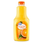 Great Value 100% Pasteurized Orange Juice, No Pulp, 52 fl oz