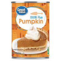 15-Oz Great Value 100% Pure Pumpkin