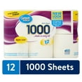 Great Value 1000 Sheets Toilet Paper, 12 Rolls