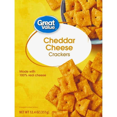 Great Value 12.4 OZ Cheese Crackers