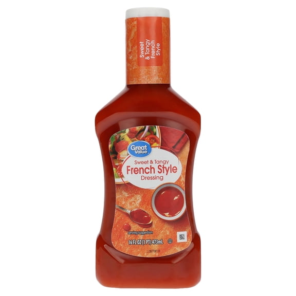Great Value Sweet & Tangy French Style Salad Dressing, 16 fl oz