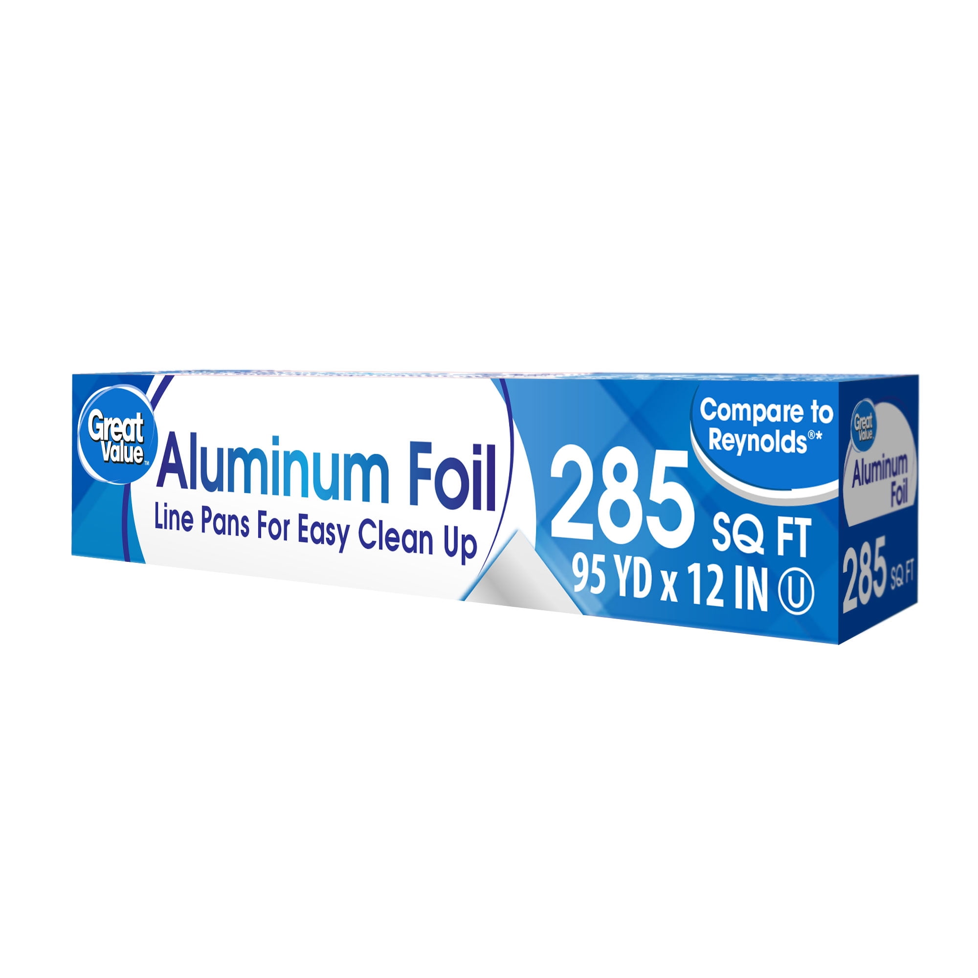 Great Value 285 sq ft Aluminum Foil