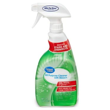 Great Value All Purpose Cleaner with Bleach, 32 FL OZ