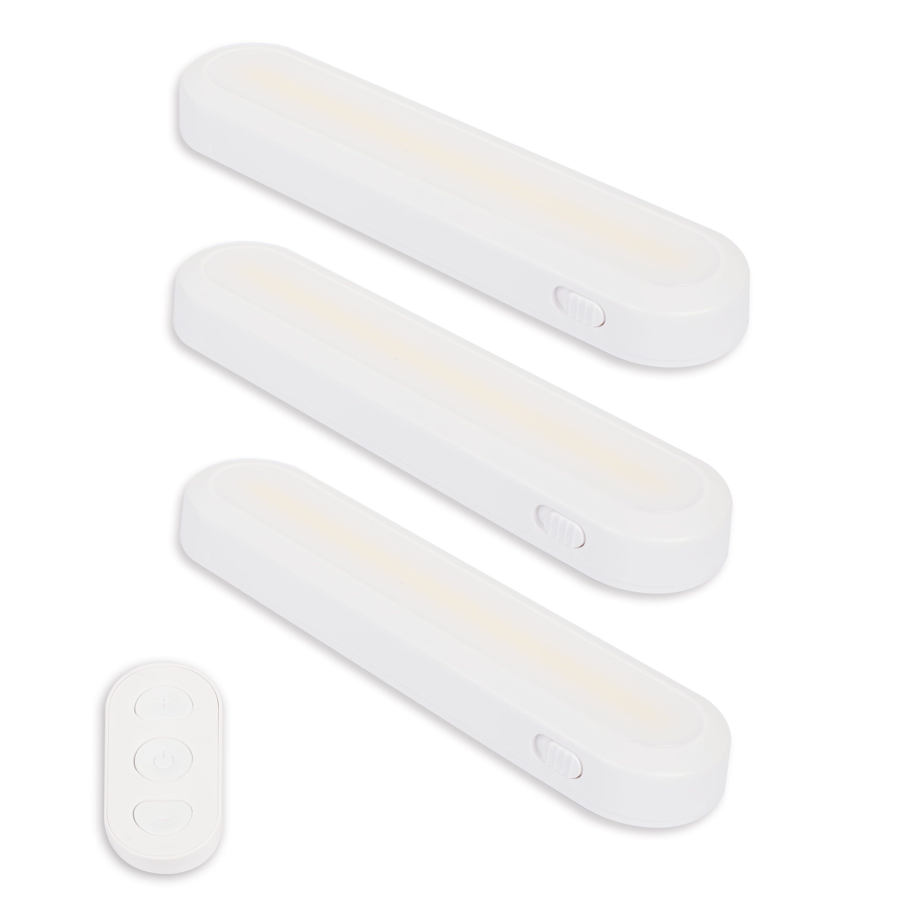 Great Value 3PK Battery Operated Dimmable LED Lights with