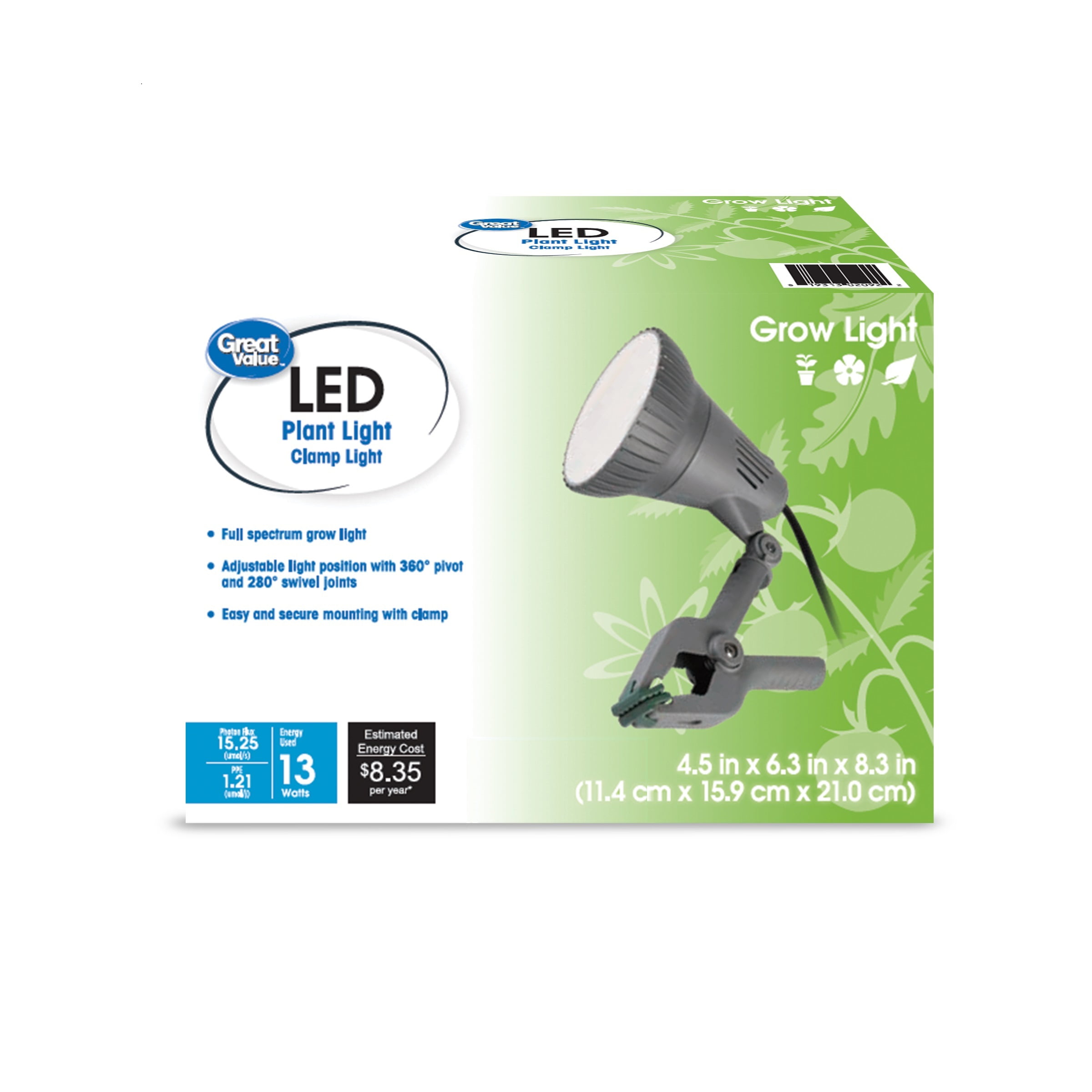 13-Watts LED Clamp Grow Light Bulb 13-Watts LED Clamp Grow Light Bulb