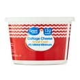 Great Value 4 Milkfat Minimum Small Curd Cottage Cheese, 16 oz