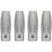 Great Value 4-Pack LED Automatic Light-Sensing Night Light, Soft White, 3.55in by 1.8797