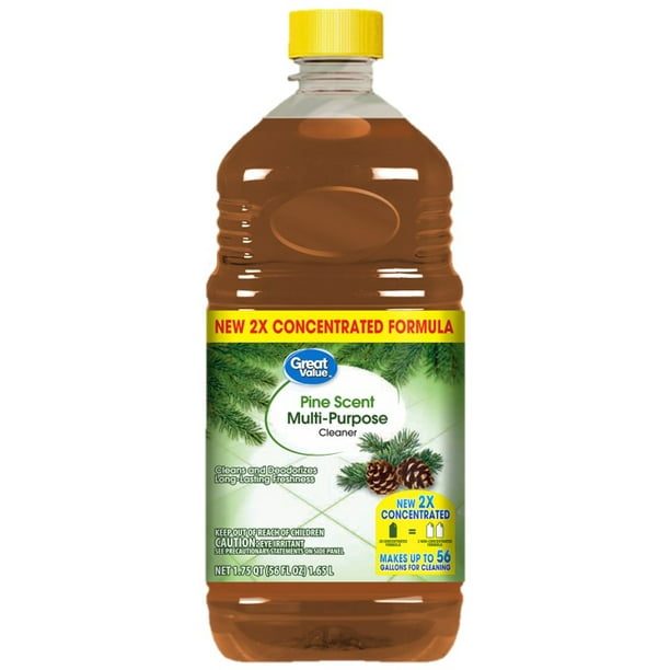 Great Value 56oz Concentrated Multi Purpose Cleaner Pine Scent Walmart Business Supplies