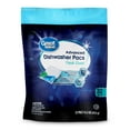 Great Value Advanced Dishwasher Pacs, Fresh Scent, 32 Count