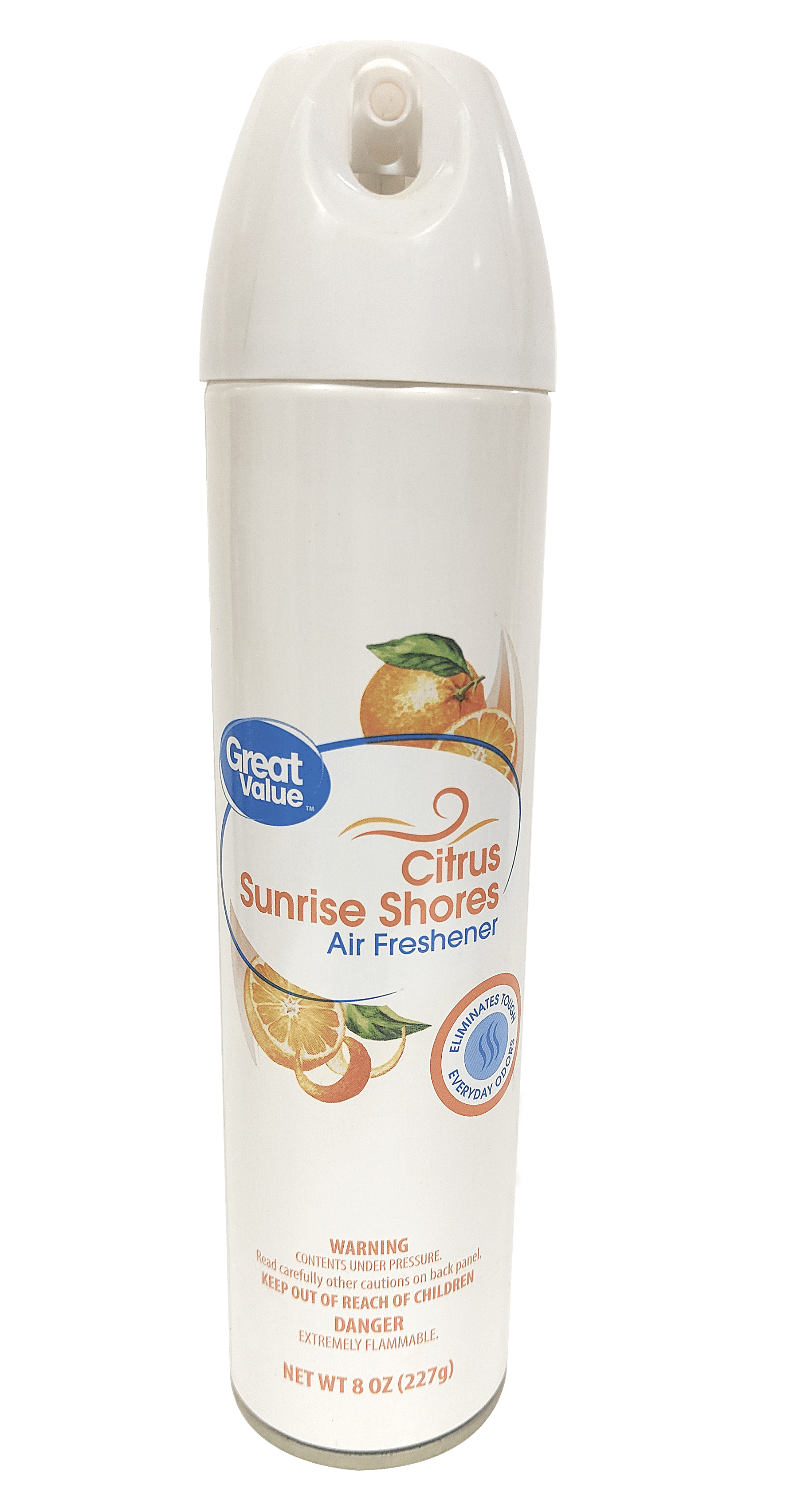 Great Value Citrus Sunrise Shores Aerosol Air Freshener, 8 oz