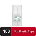 thumbnail image 1 of Great Value All Purpose Disposable Plastic Cups, Clear, 5 oz, 100 Count, 1 of 8