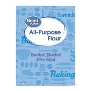 Great Value All Purpose Enriched Flour, 25 lb Bag price history and forecast - Great Value /