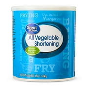Great Value All Vegetable Shortening, 48 oz Can