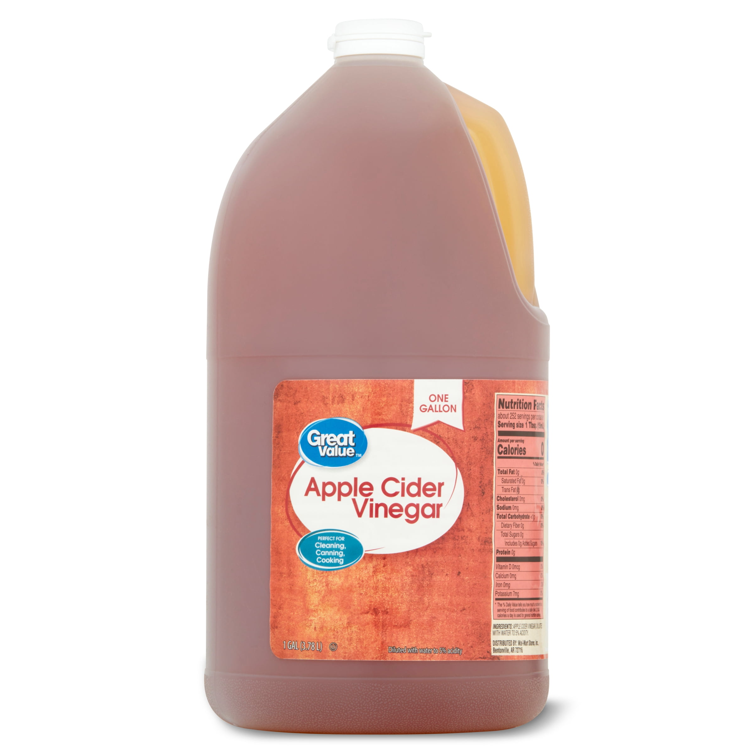 Great Value Apple Cider Vinegar, 128 fl oz